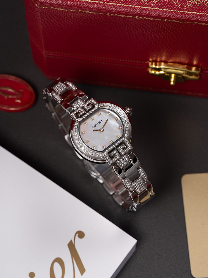 最高級カルティエスーパーコピー Cartier ヴァンドーム アレクサンドリア アンティーク ホワイトゴールド 5色から選べます 2632594 カルティエ マストヴァンドーム 定価 - 画像 (8)