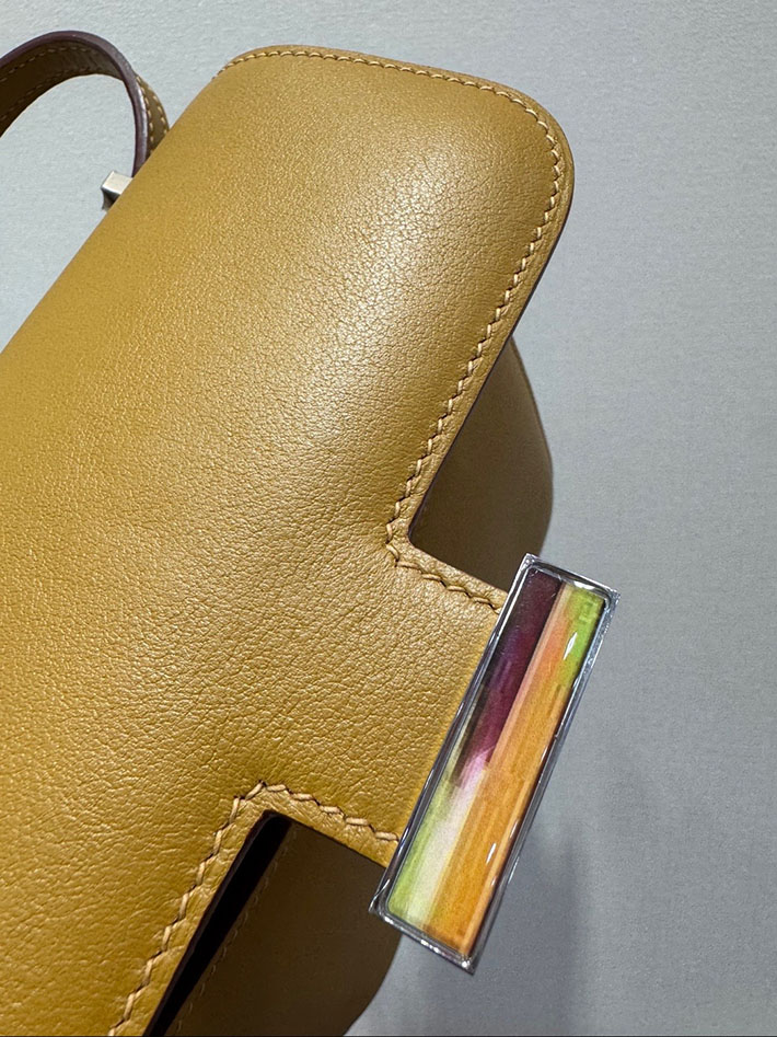 エルメス コンスタンスの通販 HERMES コンスタンス3 ミニ デュンヌ エバーカラー シルバー金具 2632657 コンスタンス ミニ 入手困難 - 画像 (3)