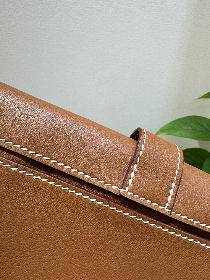エルメス エラン ポケット 24の通販 HERMES エラン ポケット 24 ゴールド スイフト シルバー金具 2632665 エルメス ボディバッグ - 画像 (4)