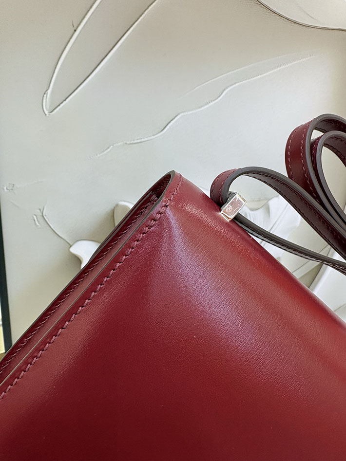 エルメス コンスタンス エランの通販 HERMES コンスタンス1 エラン ルージュアッシュ ボックスカーフ ゴールド金具 H060100CC55 コンスタンス エラン 人気 - 画像 (3)