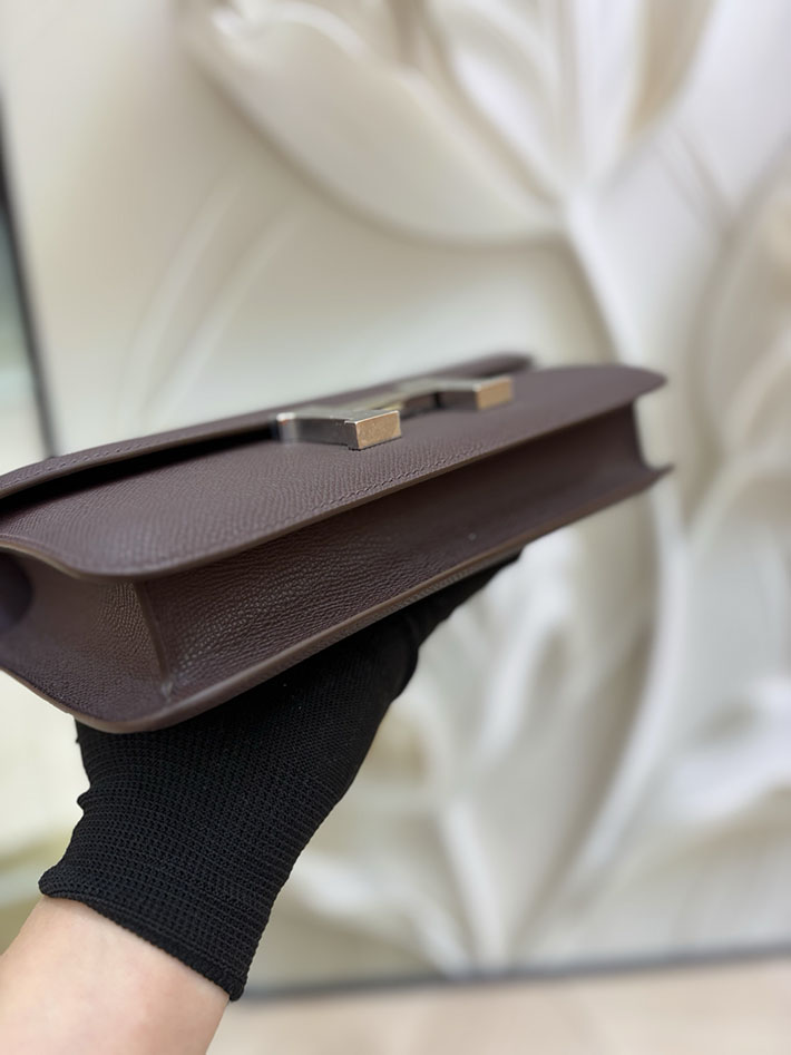 エルメス コンスタンス エランの通販 HERMES コンスタンス1 エラン ボルドー ヴォーエプソン ゴールド金具 H060102CC57 コンスタンス エラン 使い勝手 - 画像 (2)
