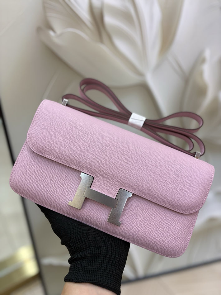 エルメス コンスタンス エランの通販 HERMES コンスタンス1 エラン モーヴシルベストル ヴォーエプソン ゴールド金具 H060102CCX9 コンスタンス エラン ピンク - 画像 (8)