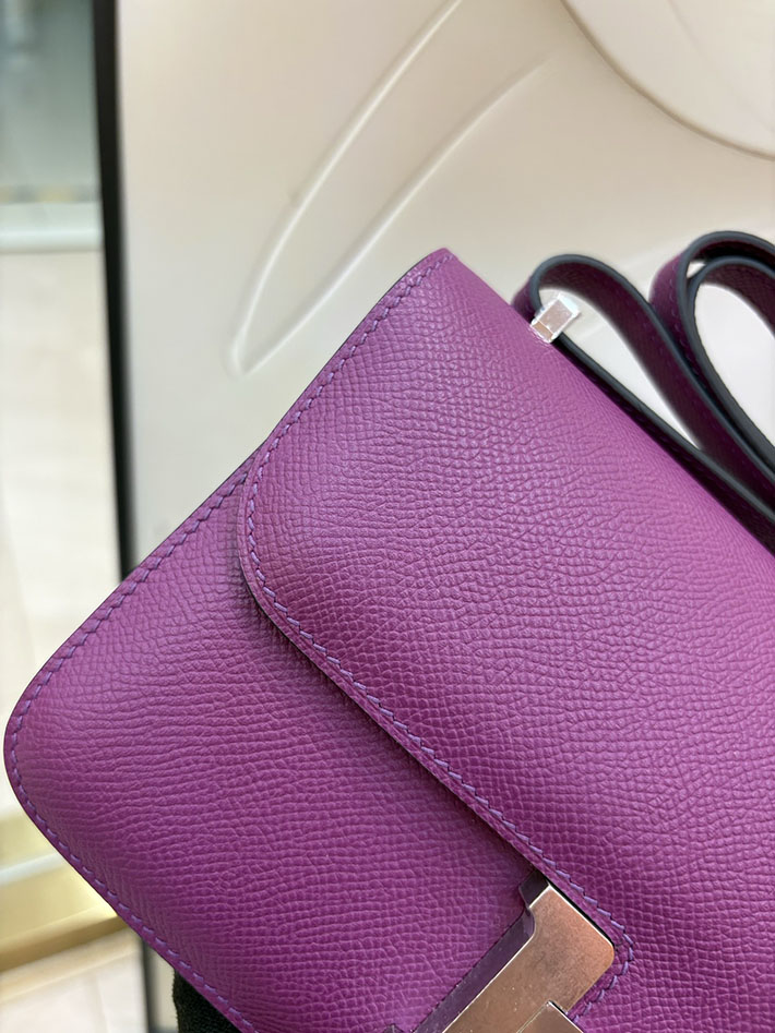 エルメス コンスタンス エランの通販 HERMES コンスタンス1 エラン アネモネ ヴォーエプソン シルバー金具 H060102CKP9 エルメス コンスタンス 値段 - 画像 (7)