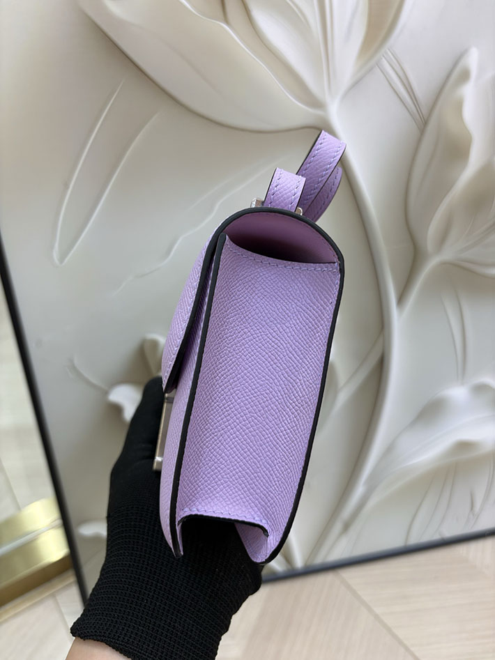 エルメス コンスタンス エランの通販 HERMES コンスタンス1 エラン モーヴシルベストル ヴォーエプソン ゴールド金具 H060102CCX9 エルメス 斜めがけ 新作 - 画像 (6)