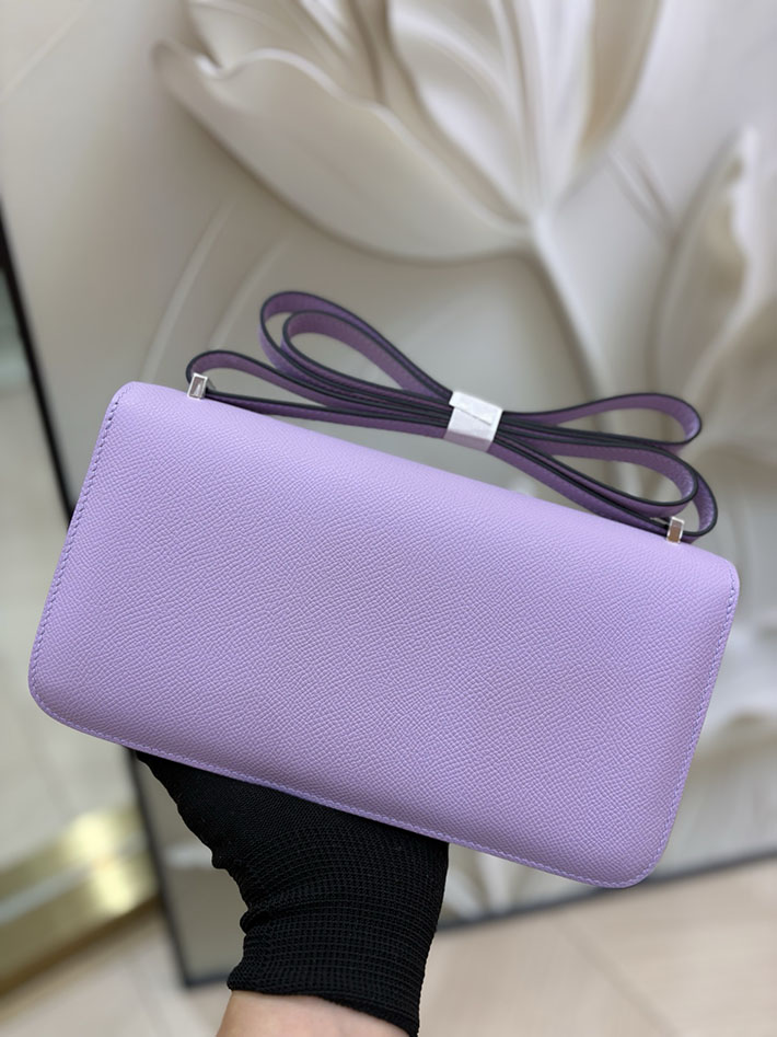 エルメス コンスタンス エランの通販 HERMES コンスタンス1 エラン モーヴシルベストル ヴォーエプソン ゴールド金具 H060102CCX9 エルメス 斜めがけ 新作 - 画像 (5)
