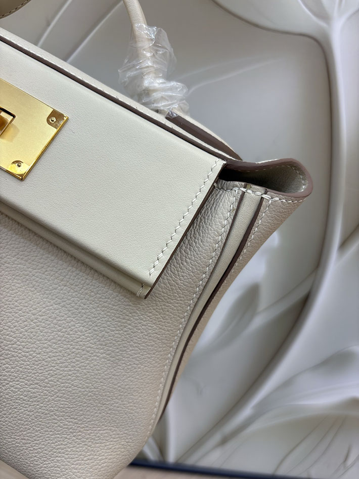 エルメス ヴァンキャトル ミニの通販 HERMES ミニ ヴァンキャトル クレ エバーカラー/スイフト ゴールド金具 H079218CC10 エルメス ヴァンキャトル ミニ - 画像 (8)