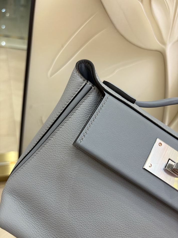 エルメス ヴァンキャトル ミニの通販 HERMES ミニ ヴァンキャトル グリパンタン エバーカラー/スイフト シルバー金具 H079218CKP0 エルメス ヴァンキャトル 定価 - 画像 (8)
