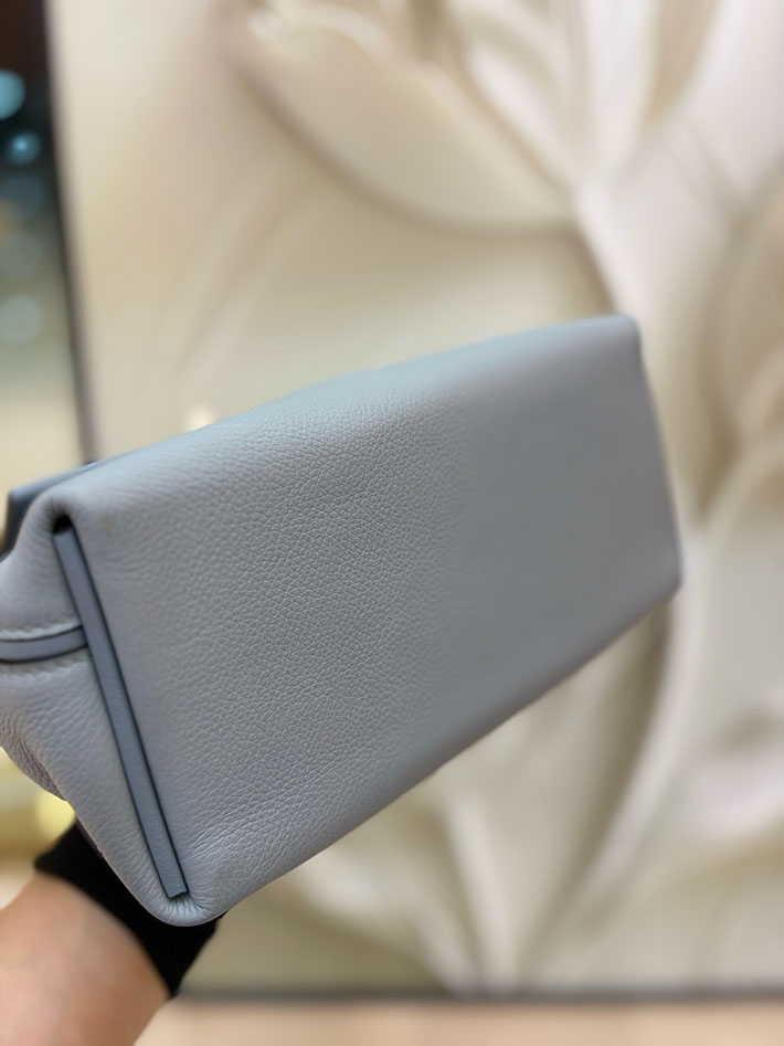 エルメス ヴァンキャトル ミニの通販 HERMES ミニ ヴァンキャトル グリパンタン エバーカラー/スイフト シルバー金具 H079218CKP0 エルメス ヴァンキャトル 定価 - 画像 (3)