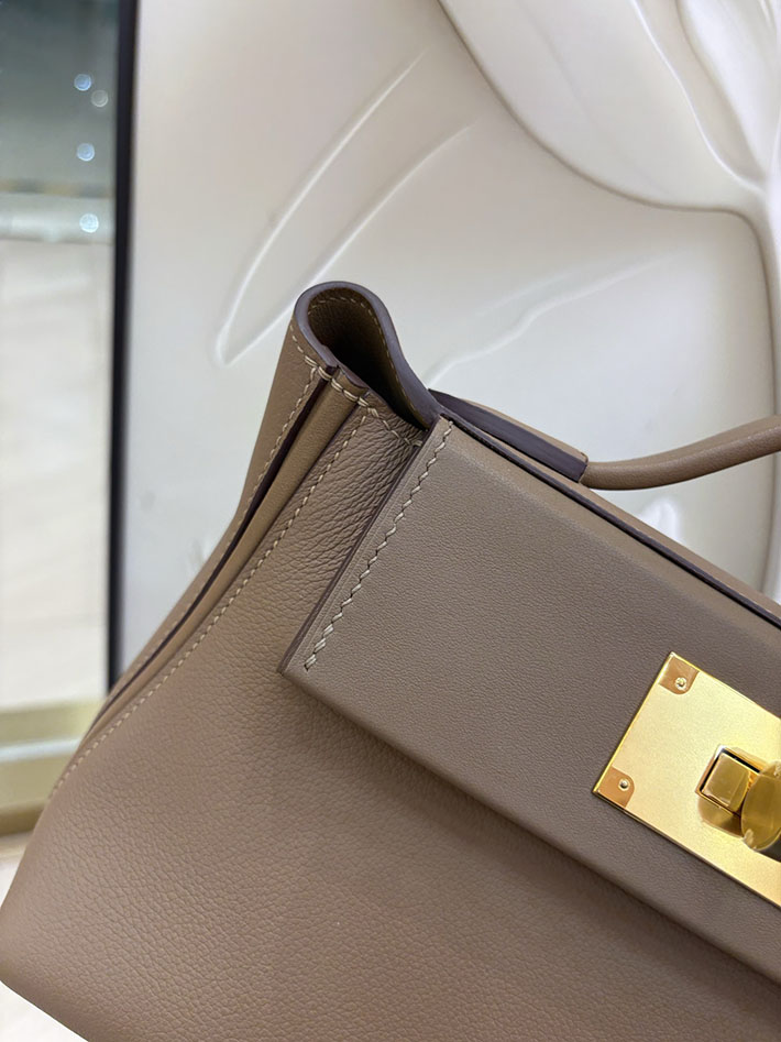 エルメス ヴァンキャトル ミニの通販 HERMES ミニ ヴァンキャトル ベージュドゥワイマール エバーカラー/スイフト ゴールド金具 H079218CCD0 エルメス バッグ レディース - 画像 (7)