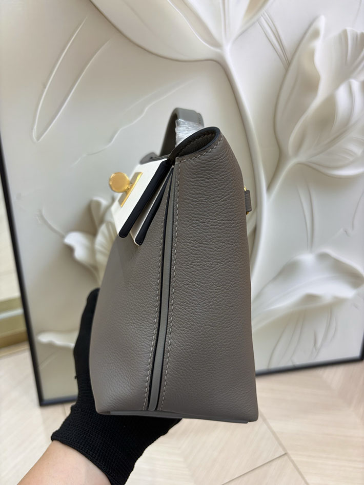 エルメス HERMES ミニ ヴァンキャトル グリメイヤー/ホワイト エバーカラー/スイフト ゴールド金具 2632686 エルメスバッグ 種類 - 画像 (7)