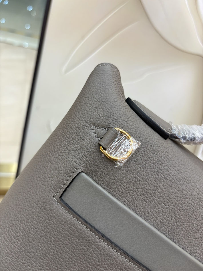 エルメス HERMES ミニ ヴァンキャトル グリメイヤー/ホワイト エバーカラー/スイフト ゴールド金具 2632686 エルメスバッグ 種類 - 画像 (4)
