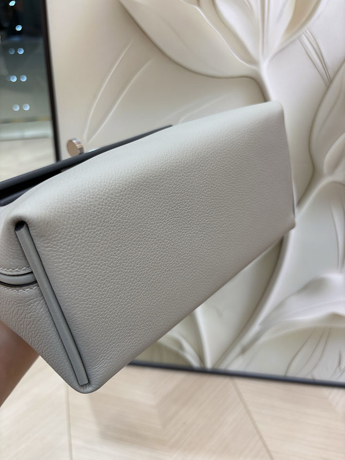 エルメス HERMES ミニ ヴァンキャトル ブルーグラシエ/アルドワーズ エバーカラー/スイフト ゴールド金具 2632688 エルメス 24 24 ミニ - 画像 (3)