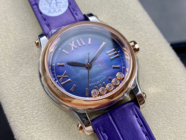 最高級ショパールスーパーコピー CHOPARD Happy Sport ハッピースポーツ 274893-5016 ダイヤモンド5P 2632725 ショパール ハッピースポーツ 定価 - 画像 (8)