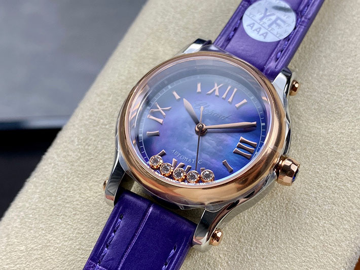 最高級ショパールスーパーコピー CHOPARD Happy Sport ハッピースポーツ 274893-5016 ダイヤモンド5P 2632725 ショパール ハッピースポーツ 定価 - 画像 (7)
