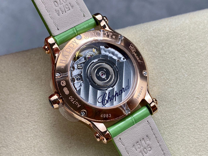 最高級ショパールスーパーコピー CHOPARD Happy Sport ハッピースポーツ 274893-5016 ダイヤモンド5P 2632726 レディース ショパール ハッピースポーツ - 画像 (4)