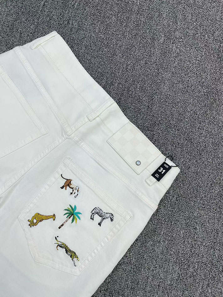 最高級ルイヴィトンスーパーコピー Louis Vuitton 服 2026新作 デニムスケートパンツ 2632804 ヴィトン モノグラム デニムパンツ - 画像 (3)