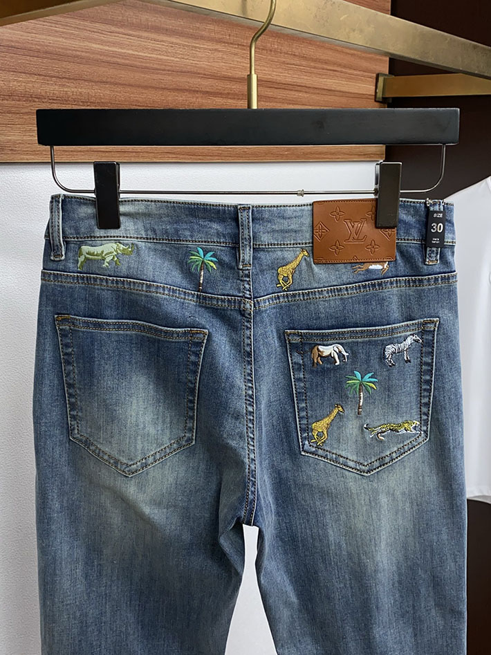 最高級ルイヴィトンスーパーコピー Louis Vuitton 服 2026新作 メンズデニムパンツ 2632814 ルイヴィトン デニムパンツ アウトレット - 画像 (2)