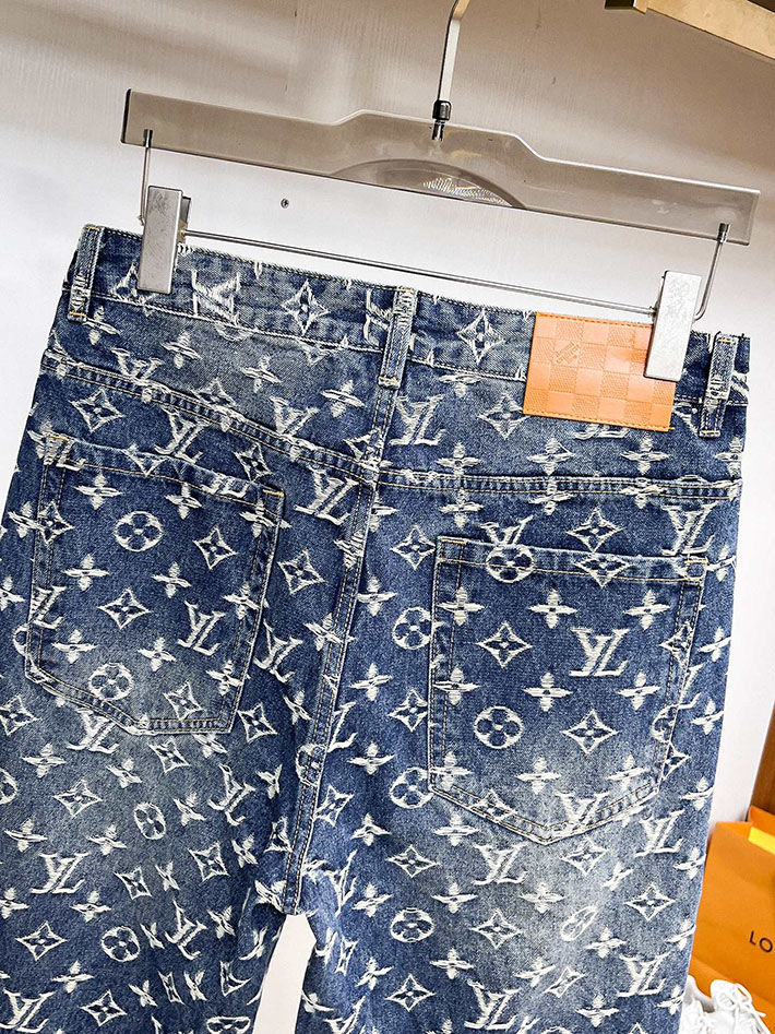 最高級ルイヴィトンスーパーコピー Louis Vuitton 服 2026新作 モノグラムデニムテーラードパンツ 2632828 ルイヴィトン デニムパンツ - 画像 (7)