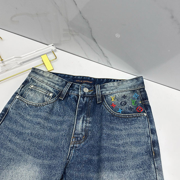 最高級ルイヴィトンスーパーコピー Louis Vuitton 服 2026新作 モノグラム デニムジーンズ 2632838 ヴィトン デニムパンツ セール - 画像 (7)