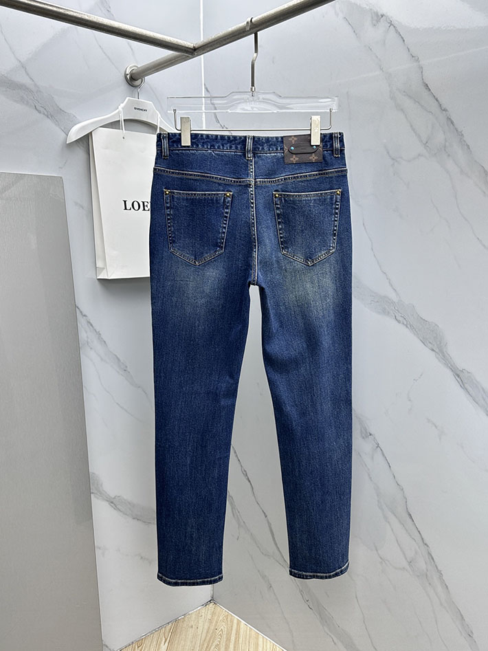 Louis Vuitton 服 2026新作 ルイヴィトンデニムパンツコピー lv デニムジーンズ 芸能人 デニムブランド 2632863 ヴィトン デニム メンズ - 画像 (8)