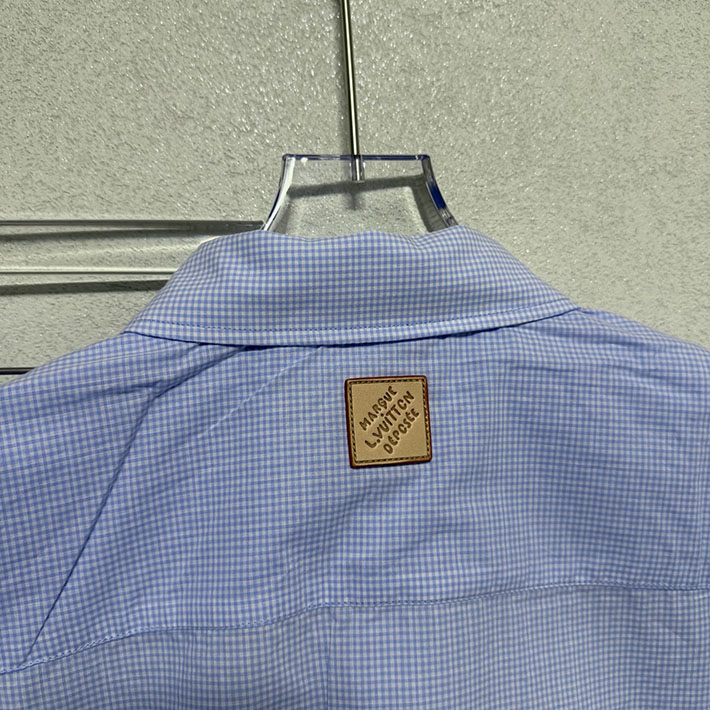 最高級ルイヴィトンスーパーコピー Louis Vuitton エンブロイダリー シグネチャー ショートスリーブシャツ 2632884 ヴィトン セットアップ メンズ - 画像 (9)