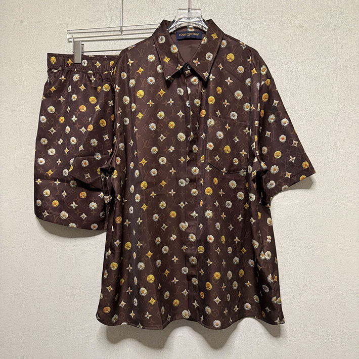 ルイヴィトン モノグラム シャツ メンズ