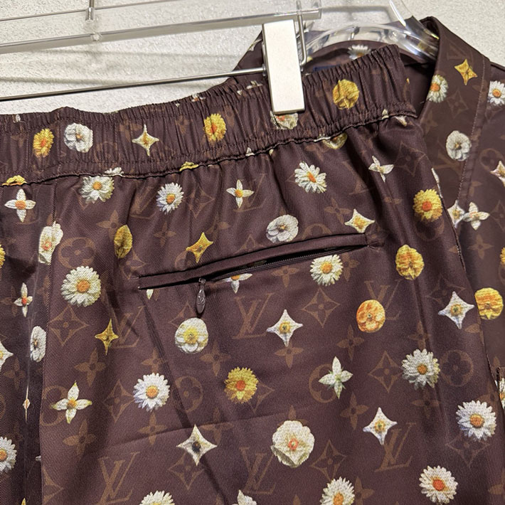 最高級ルイヴィトンスーパーコピー Louis Vuitton モノグラム プリント ショートスリーブ シルクシャツ 1AJRJC ルイヴィトン モノグラム シャツ メンズ - 画像 (4)