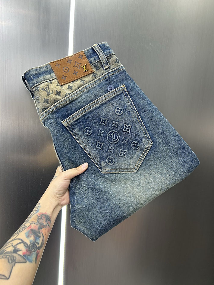 Louis Vuitton 服 2026新作 ルイヴィトンデニムパンツコピー lv デニム ジーンズ メンズ 人気 2632901 ルイヴィトン デニムパンツ 新作 - 画像 (2)