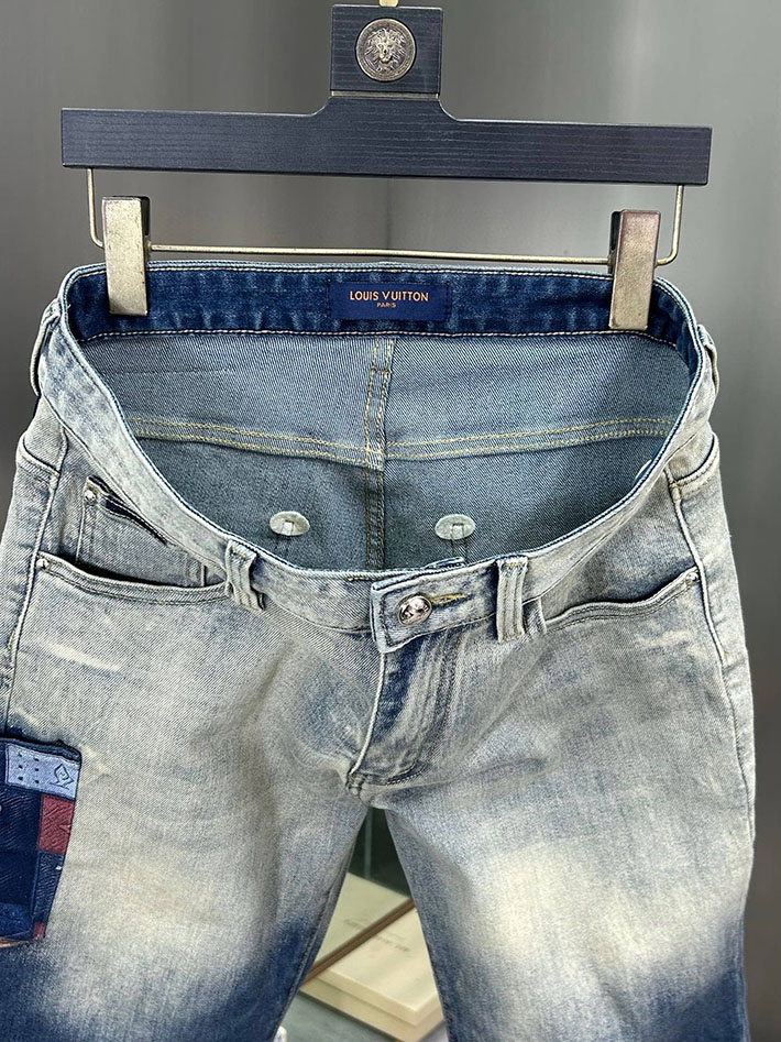 Louis Vuitton 服 2026新作 ルイヴィトンデニムパンツコピー lv デニム ジーンズ メンズ 人気 2632902 ルイヴィトン デニムパンツ 安い - 画像 (6)