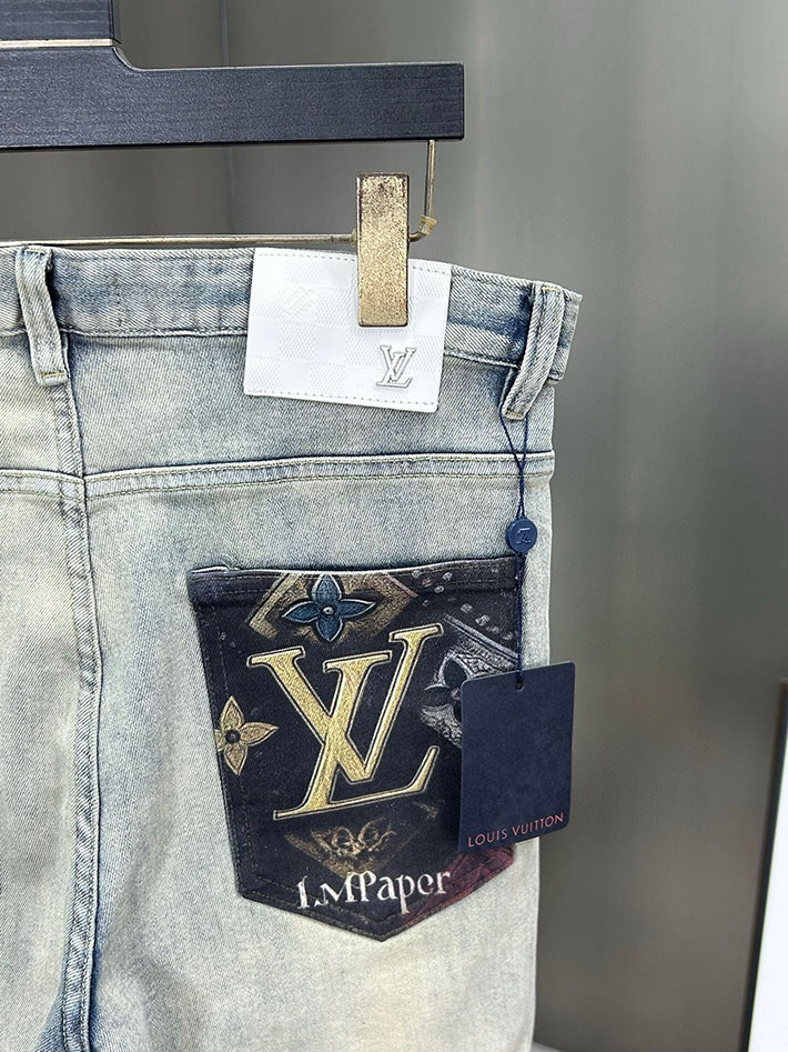 Louis Vuitton 服 2026新作 ルイヴィトンデニムパンツコピー lv デニム ジーンズ メンズ 人気 2632903 ルイヴィトン デニムパンツ アウトレット - 画像 (6)