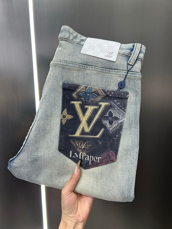 Louis Vuitton 服 2026新作 ルイヴィトンデニムパンツコピー lv デニム ジーンズ メンズ 人気 2632903 ルイヴィトン デニムパンツ アウトレット - 画像 (2)