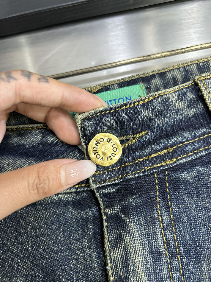 Louis Vuitton 服 2026新作 ルイヴィトンデニムパンツコピー lv デニム ジーンズ メンズ 人気 2632904 ルイヴィトン デニムパンツ セール - 画像 (3)