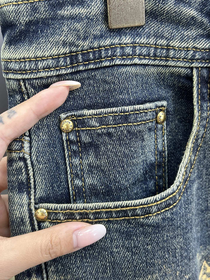 Louis Vuitton 服 2026新作 ルイヴィトンデニムパンツコピー lv デニム ジーンズ メンズ 人気 2632904 ルイヴィトン デニムパンツ セール - 画像 (8)