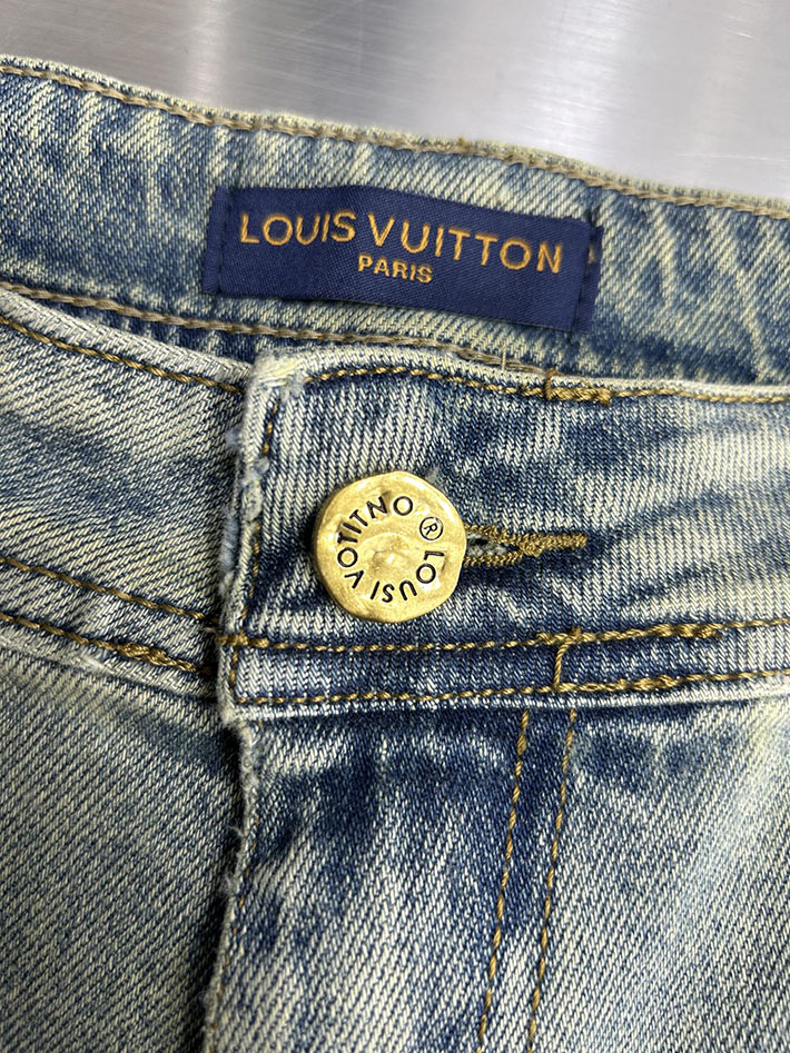 Louis Vuitton 服 2026新作 ルイヴィトンデニムパンツコピー lv デニム ジーンズ メンズ 人気 2632905 ルイヴィトン パンツ モノグラム - 画像 (3)