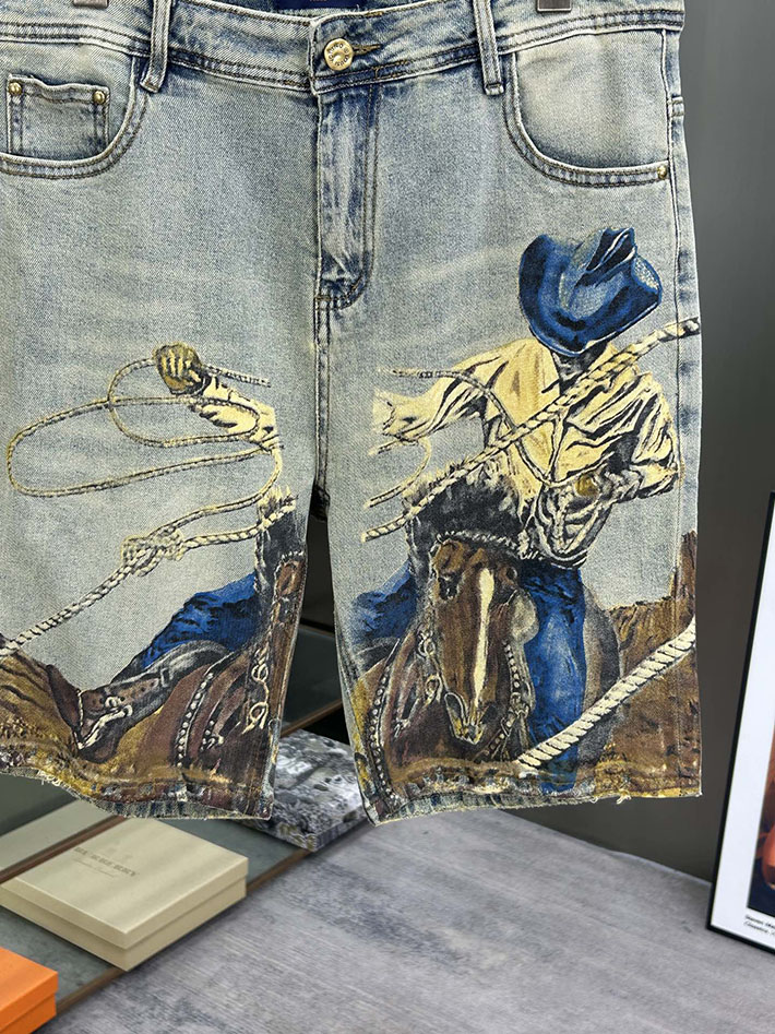 Louis Vuitton 服 2026新作 ルイヴィトンデニムパンツコピー lv デニム ジーンズ メンズ 人気 2632905 ルイヴィトン パンツ モノグラム - 画像 (8)