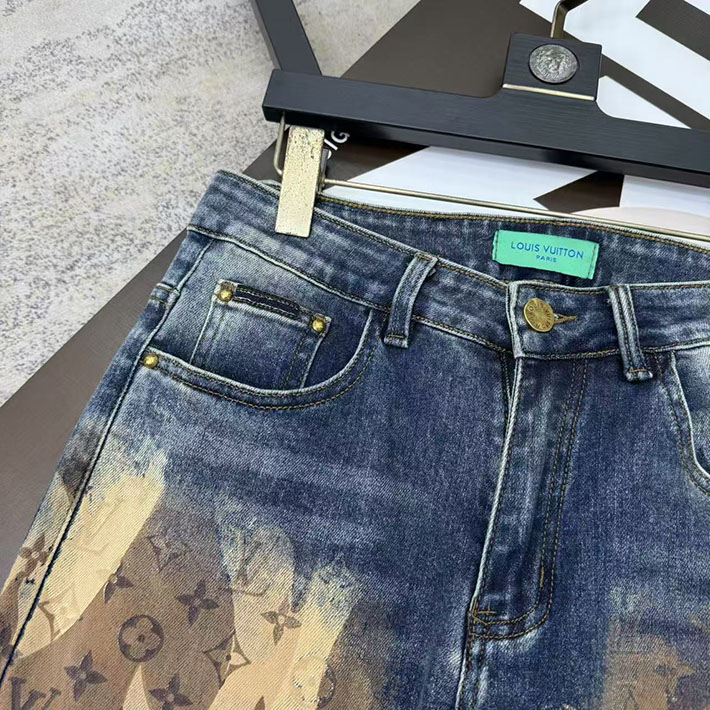 Louis Vuitton デニムパンツ 服 2026新作 直営通販 ルイヴィトン モノグラム デニム パンツ 人気 2632906 ルイヴィトン デニムパンツ メンズ - 画像 (8)
