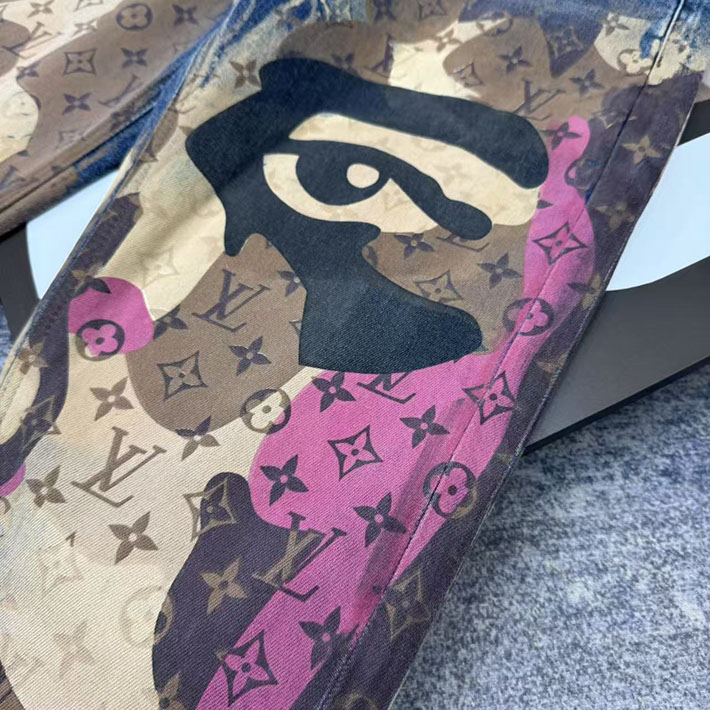 Louis Vuitton デニムパンツ 服 2026新作 直営通販 ルイヴィトン モノグラム デニム パンツ 人気 2632906 ルイヴィトン デニムパンツ メンズ - 画像 (6)