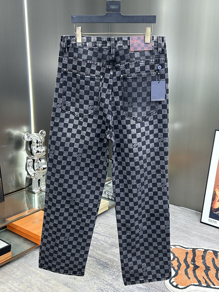 Louis Vuitton デニムパンツ 服 2026新作 直営通販 ルイヴィトン ダミエデニム スケートパンツ 1AJUQB ルイヴィトン デニムジーパン - 画像 (13)