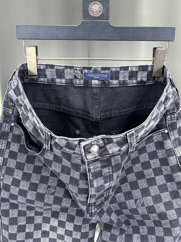 Louis Vuitton デニムパンツ 服 2026新作 直営通販 ルイヴィトン ダミエデニム スケートパンツ 1AJUQB ルイヴィトン デニムジーパン - 画像 (6)
