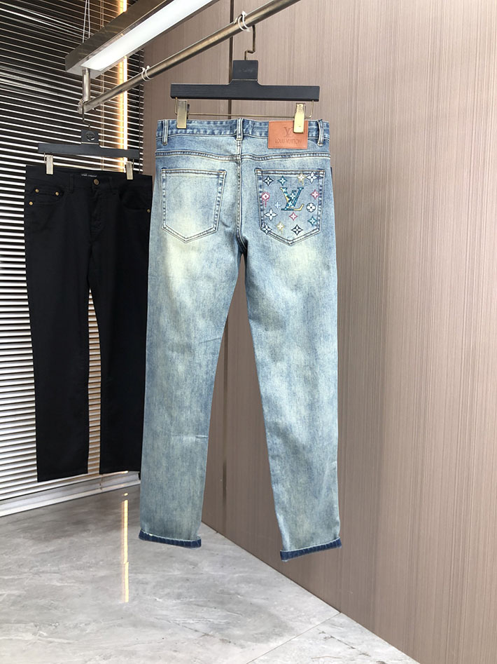 Louis Vuitton デニムパンツ 服 2026新作 直営通販 ルイヴィトン モノグラム デニム パンツ 人気 2632910 ルイヴィトン デニムジーパン 新作 - 画像 (4)