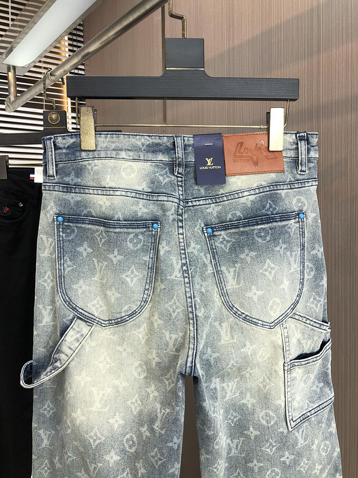 Louis Vuitton デニムパンツ 服 2026新作 直営通販 ルイヴィトン モノグラム デニム パンツ 人気 2632911 ルイヴィトン デニムジーパン 安い - 画像 (5)