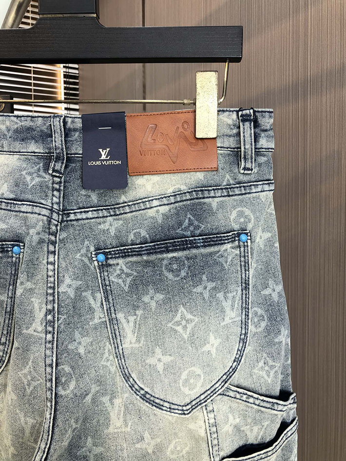 Louis Vuitton デニムパンツ 服 2026新作 直営通販 ルイヴィトン モノグラム デニム パンツ 人気 2632911 ルイヴィトン デニムジーパン 安い - 画像 (4)