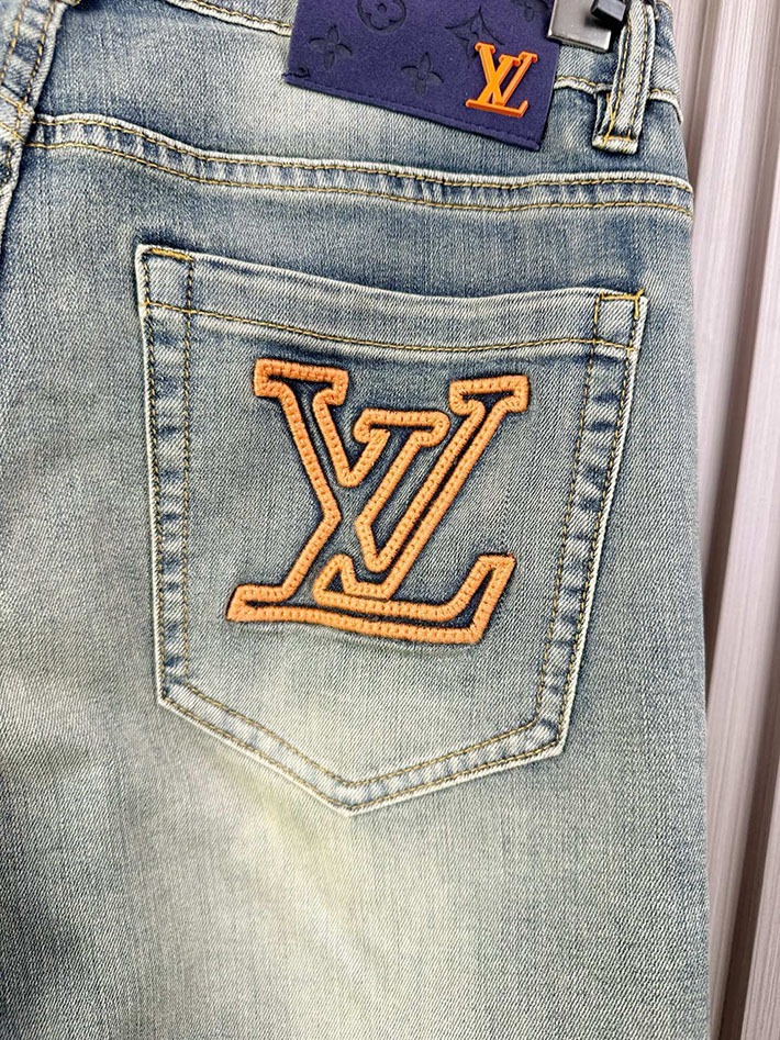Louis Vuitton デニムパンツ 服 2026新作 直営通販 ルイヴィトン モノグラム デニム パンツ 人気 2632912 ルイヴィトン デニムジーパン アウトレット - 画像 (2)