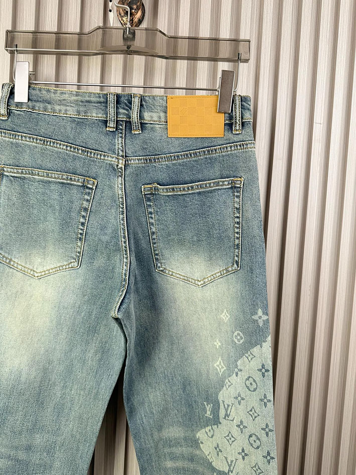 Louis Vuitton デニムパンツ 服 2026新作 直営通販 ルイヴィトン モノグラム デニム パンツ 人気 2632914 ルイヴィトン デニムジーパン メンズ - 画像 (8)