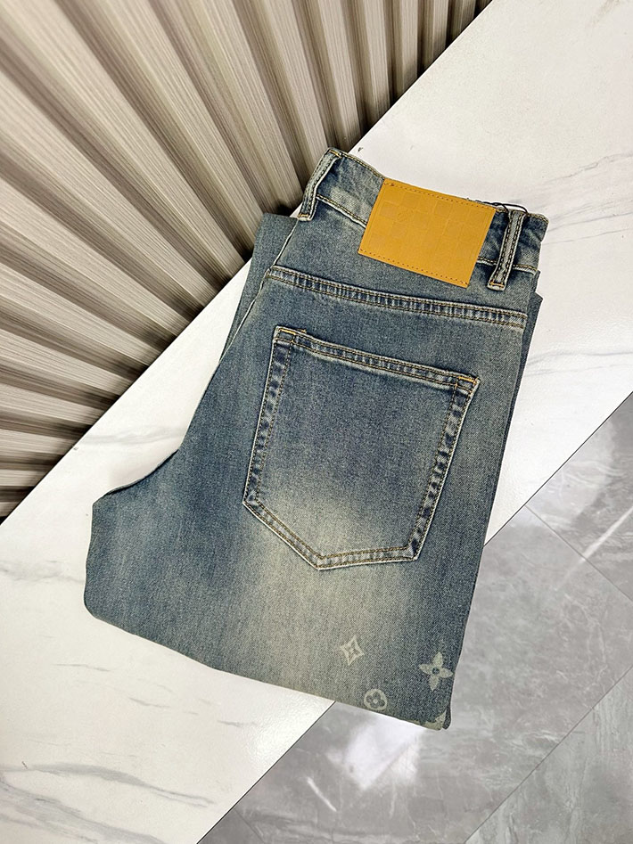 Louis Vuitton デニムパンツ 服 2026新作 直営通販 ルイヴィトン モノグラム デニム パンツ 人気 2632914 ルイヴィトン デニムジーパン メンズ - 画像 (2)
