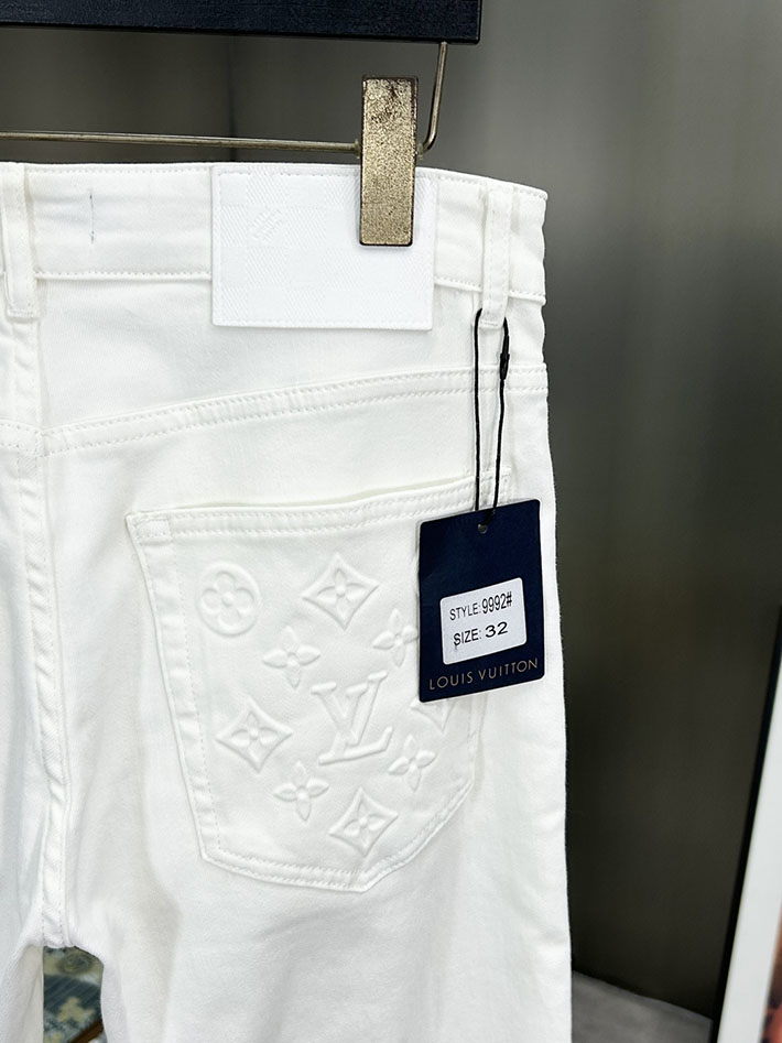 Louis Vuitton デニムパンツ 服 2026新作 直営通販 ルイヴィトン モノグラム デニム パンツ 人気 2632915 ヴィトン デニム メンズ - 画像 (6)