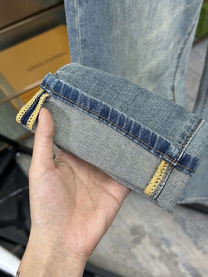 Louis Vuitton デニムパンツ 服 2026新作 直営通販 ルイヴィトン モノグラム デニム パンツ 人気 2632916 ヴィトン デニム 新作 - 画像 (7)