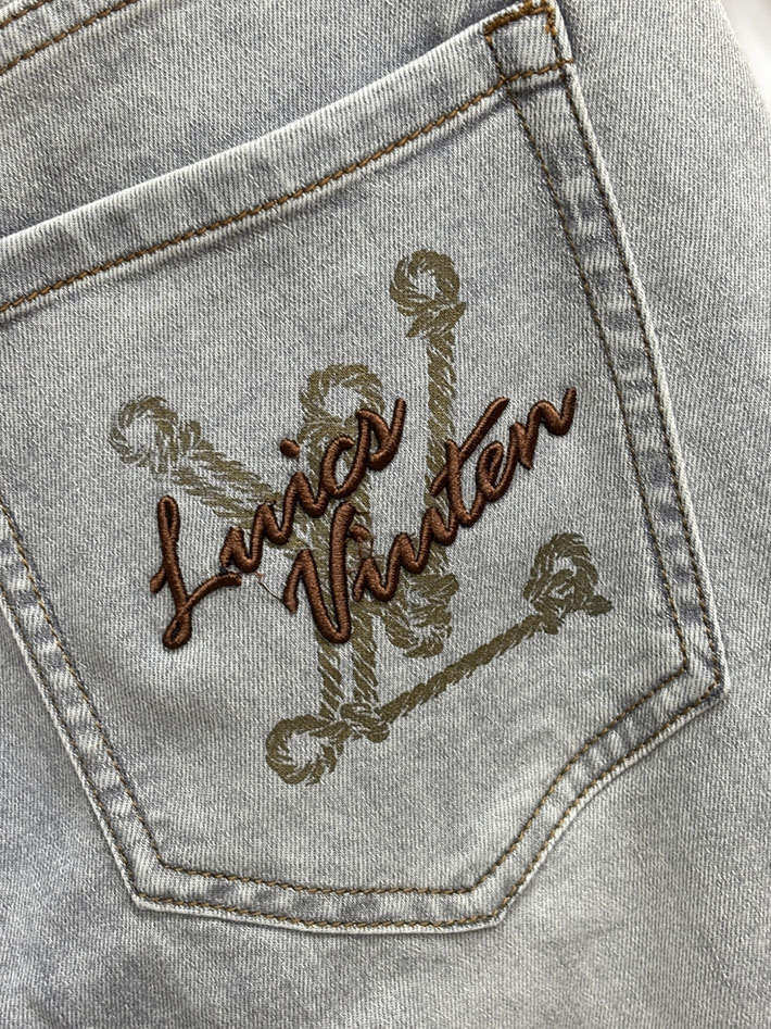 Louis Vuitton デニムパンツ 服 2026新作 直営通販 ルイヴィトン モノグラム デニム パンツ 人気 2632917 ヴィトン パンツ メンズ - 画像 (3)
