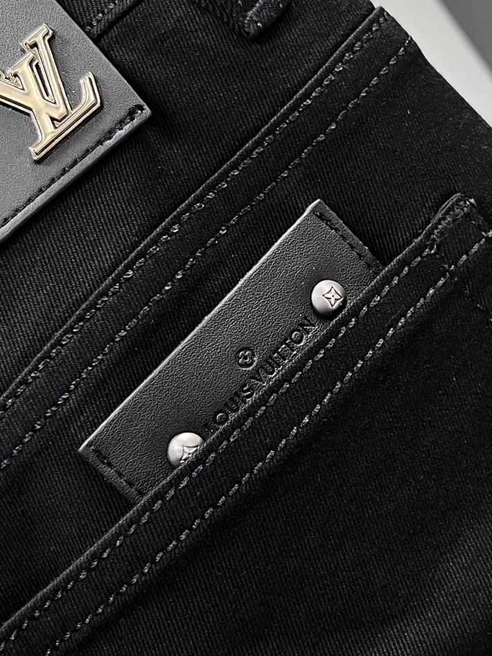 Louis Vuitton デニムパンツ 服 2026新作 直営通販 ルイヴィトン モノグラム デニム パンツ 人気 2632919 ヴィトン パンツ 安い - 画像 (4)