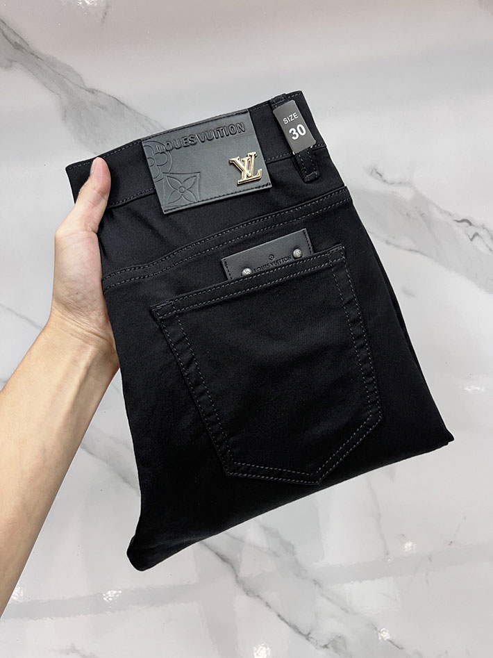 Louis Vuitton デニムパンツ 服 2026新作 直営通販 ルイヴィトン モノグラム デニム パンツ 人気 2632919 ヴィトン パンツ 安い - 画像 (2)